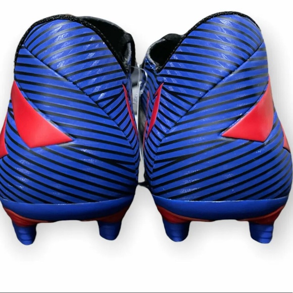 adidas Nemeziz Messi 19.4, men soccer cleats, size 13, red and blue , new - Picture 3 of 12